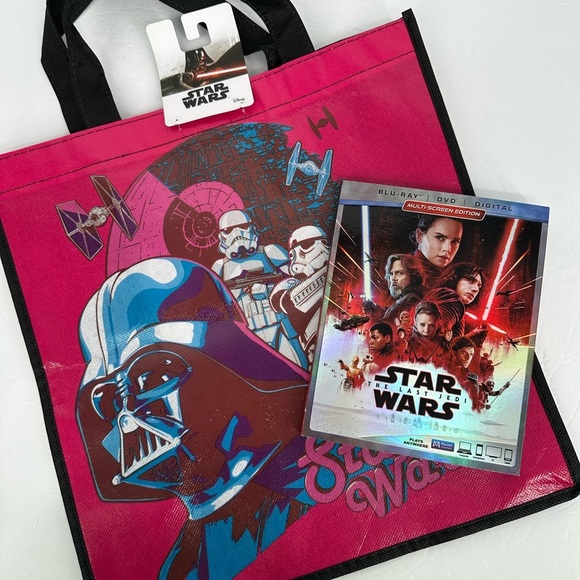 Star Wars Other - Star Wars DVD and Bonus Reusable Bag *Read Description
